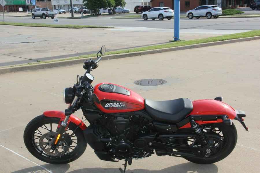 2026 Harley-Davidson Nightster Blood Orange Black Trim