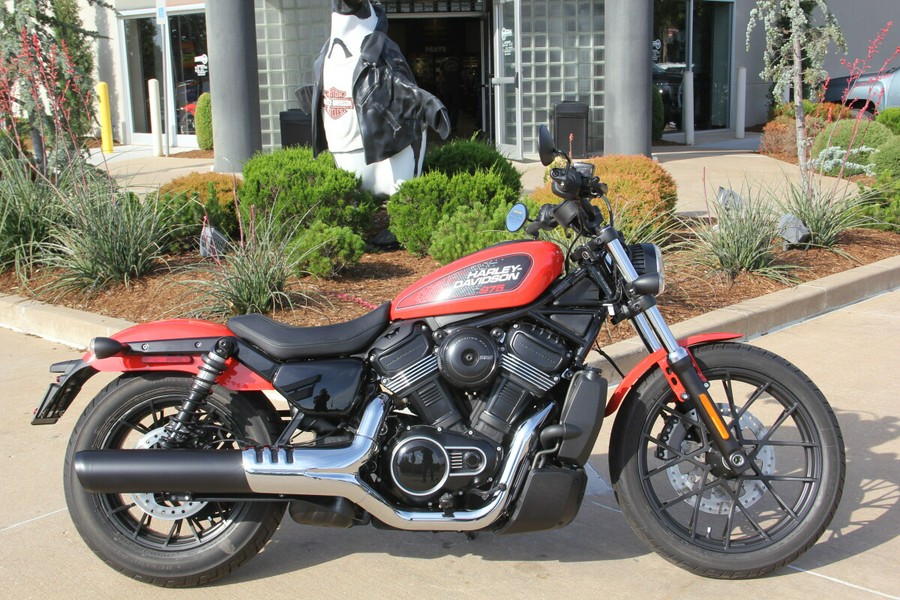 2026 Harley-Davidson Nightster Blood Orange Black Trim