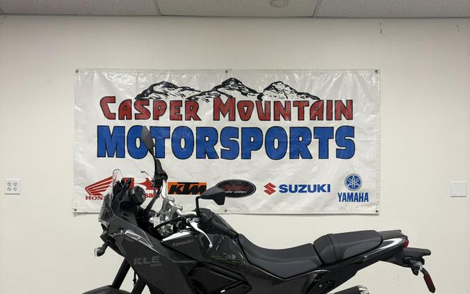 2026 Kawasaki KLE 500 ABS Metallic Carbon Gray/Ebony - K2518