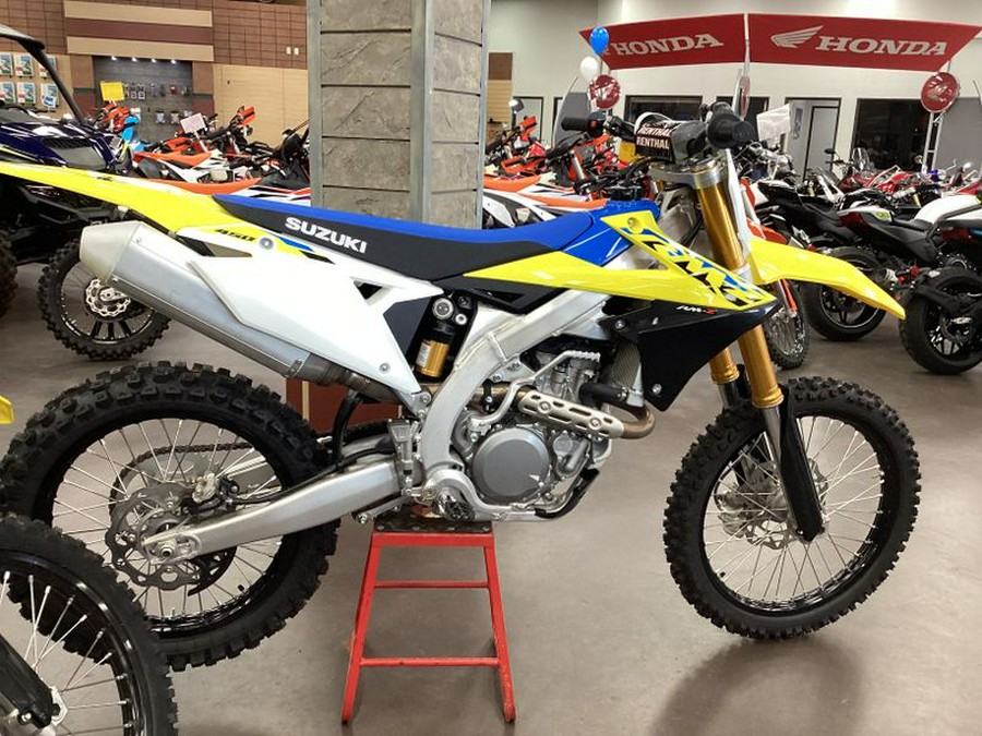 New 2024 SUZUKI RMZ450 CHAMPION YELLOW NO 2