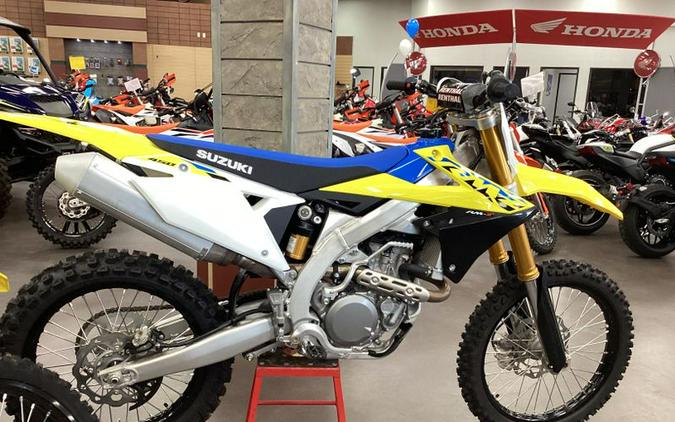 New 2024 SUZUKI RMZ450 CHAMPION YELLOW NO 2