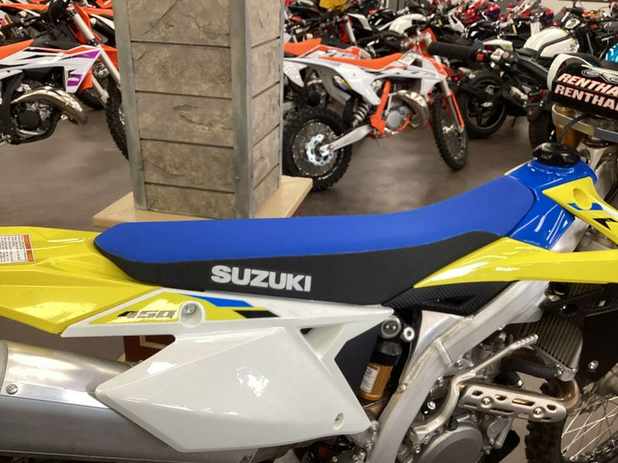 New 2024 SUZUKI RMZ450 CHAMPION YELLOW NO 2