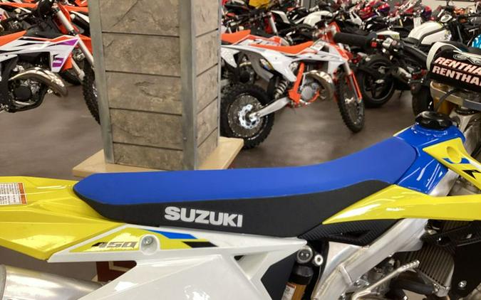 New 2024 SUZUKI RMZ450 CHAMPION YELLOW NO 2