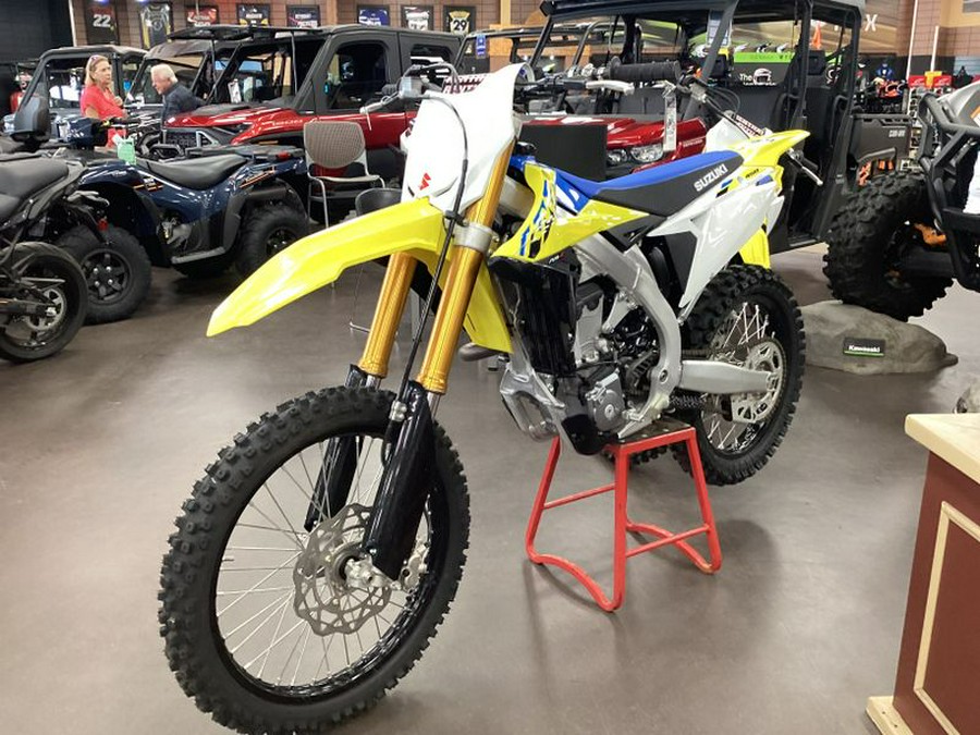 New 2024 SUZUKI RMZ450 CHAMPION YELLOW NO 2