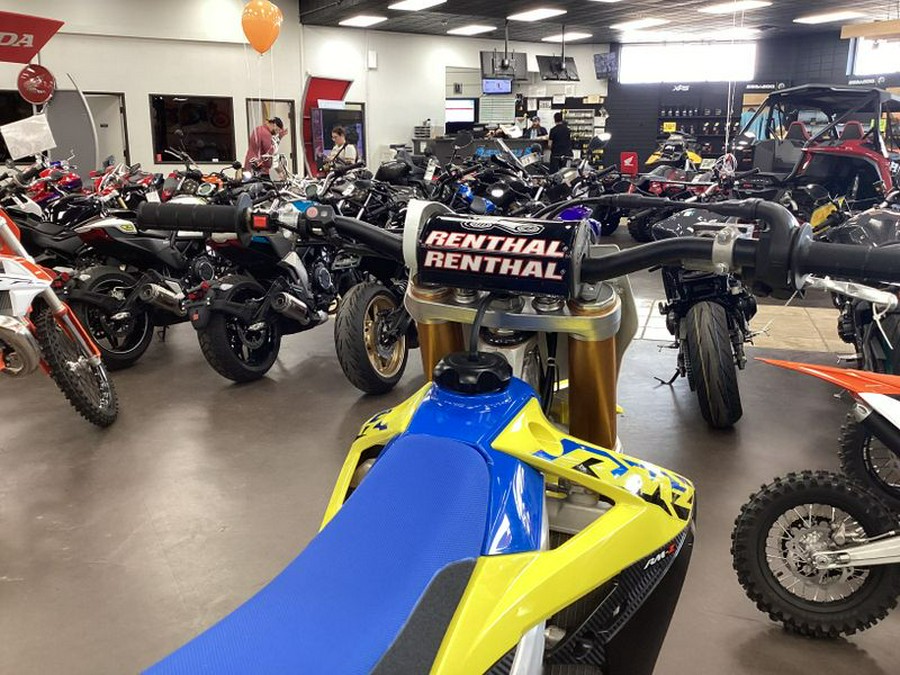 New 2024 SUZUKI RMZ450 CHAMPION YELLOW NO 2