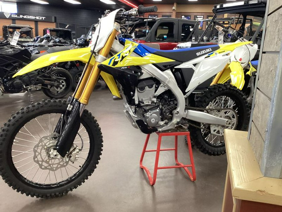 New 2024 SUZUKI RMZ450 CHAMPION YELLOW NO 2