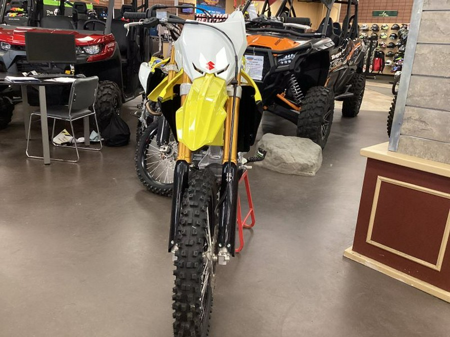 New 2024 SUZUKI RMZ450 CHAMPION YELLOW NO 2