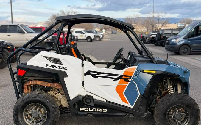 2024 Polaris RZR Trail Ultimate - Storm Blue / White Lightning.