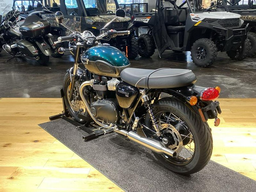 2024 Triumph Bonneville T100 Competition Green/Ironstone