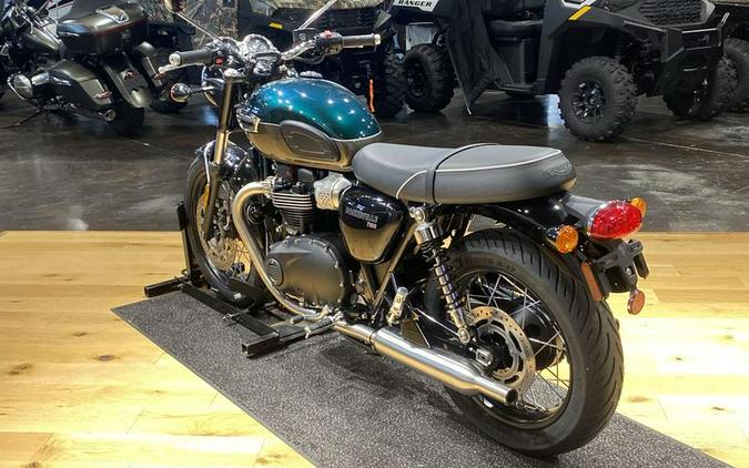 2024 Triumph Bonneville T100 Competition Green/Ironstone