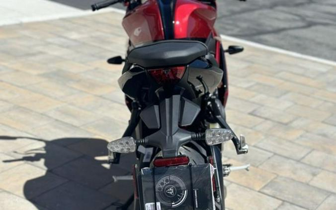 2025 Triumph Daytona 660 Carnival Red/Sapphire Black