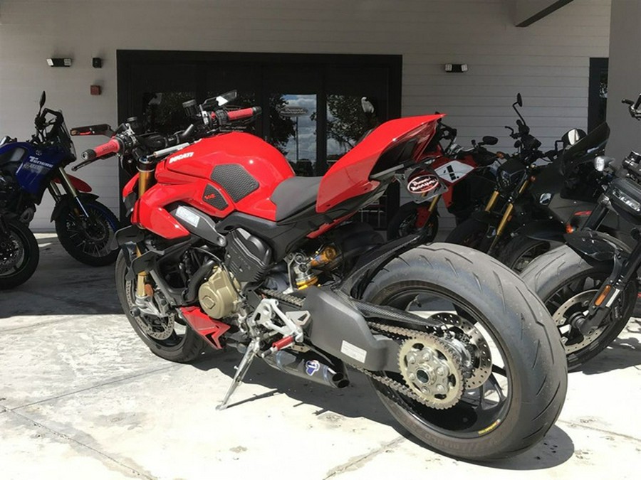 2022 DUCATI Streetfighter V4 S Ducati Red