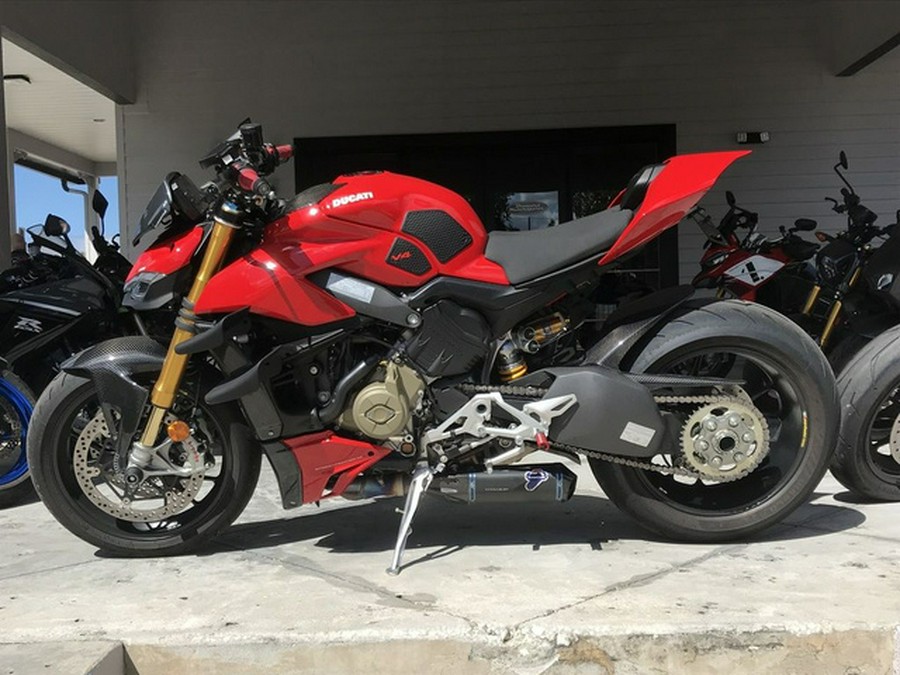 2022 DUCATI Streetfighter V4 S Ducati Red