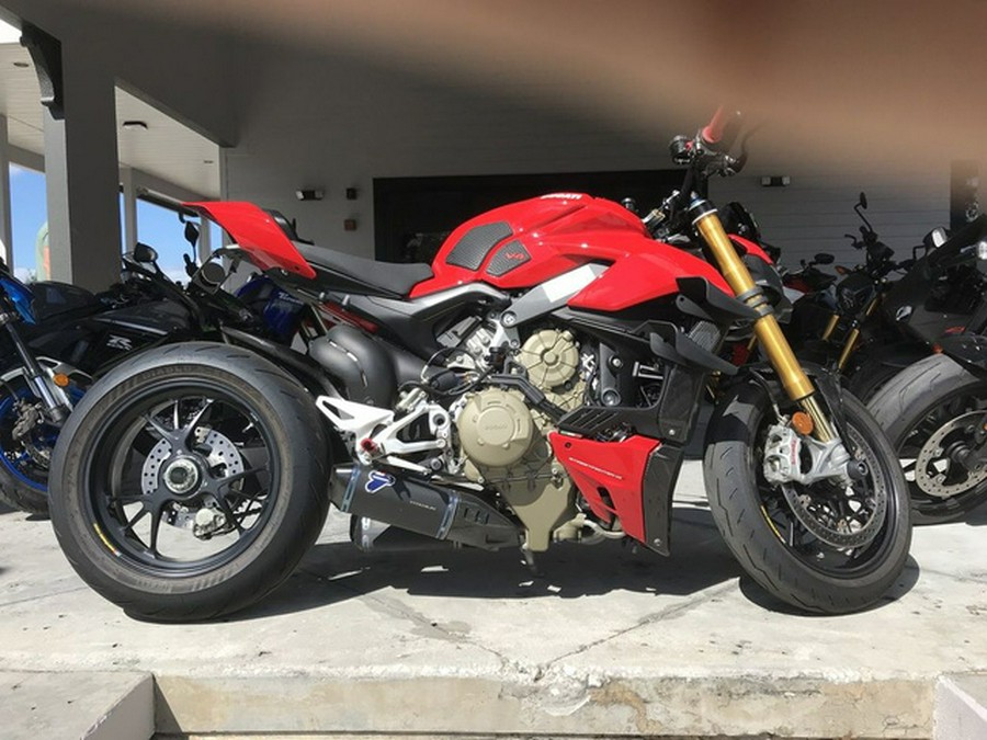 2022 DUCATI Streetfighter V4 S Ducati Red