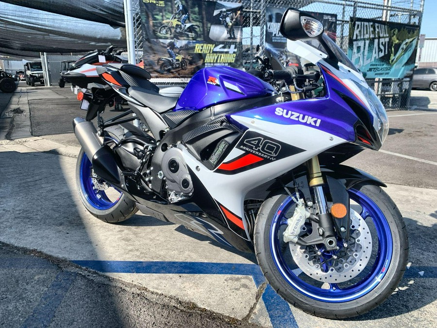 2026 Suzuki GSX-R750Z 40TH ANNIVERSARY EDITION