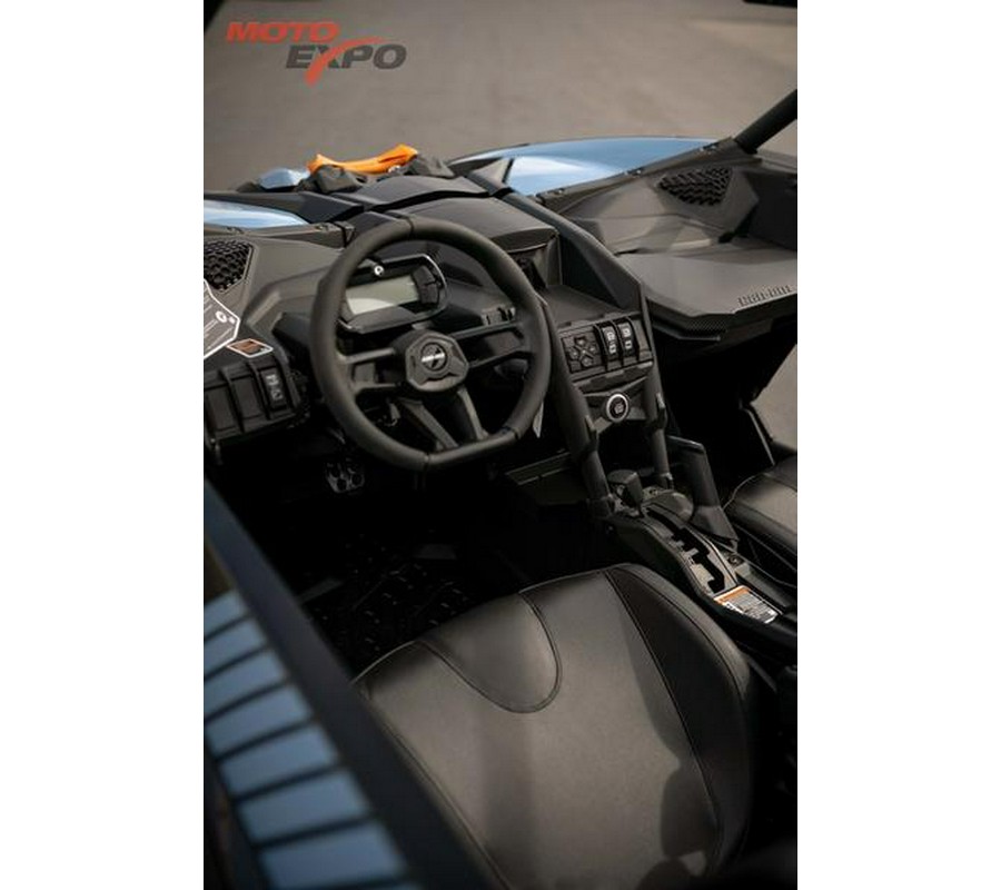2026 Can-Am® Maverick X3 Max RS Turbo RR Scandi Blue & Orange Crush