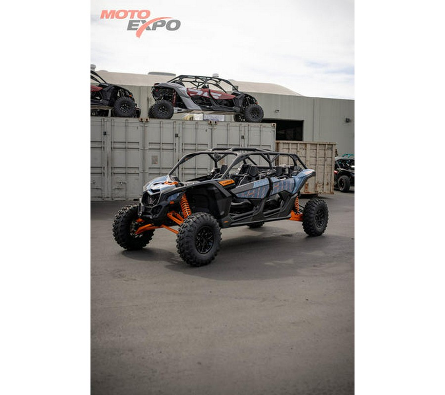 2026 Can-Am® Maverick X3 Max RS Turbo RR Scandi Blue & Orange Crush