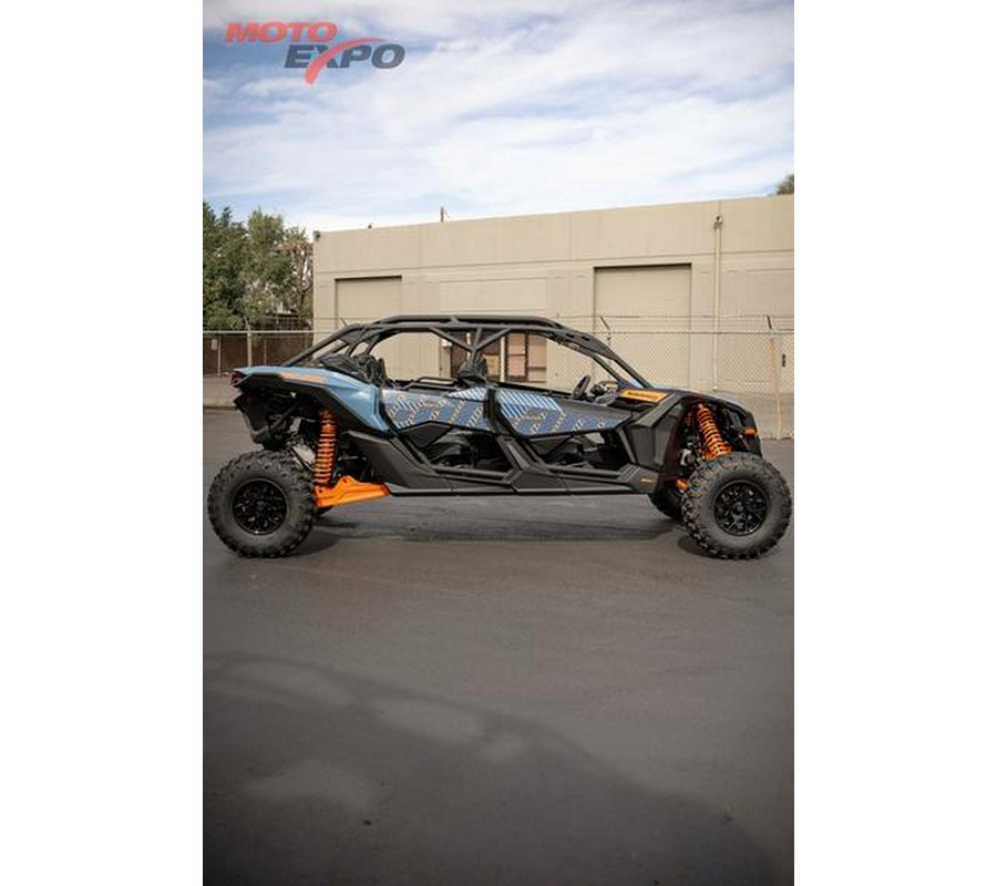 2026 Can-Am® Maverick X3 Max RS Turbo RR Scandi Blue & Orange Crush