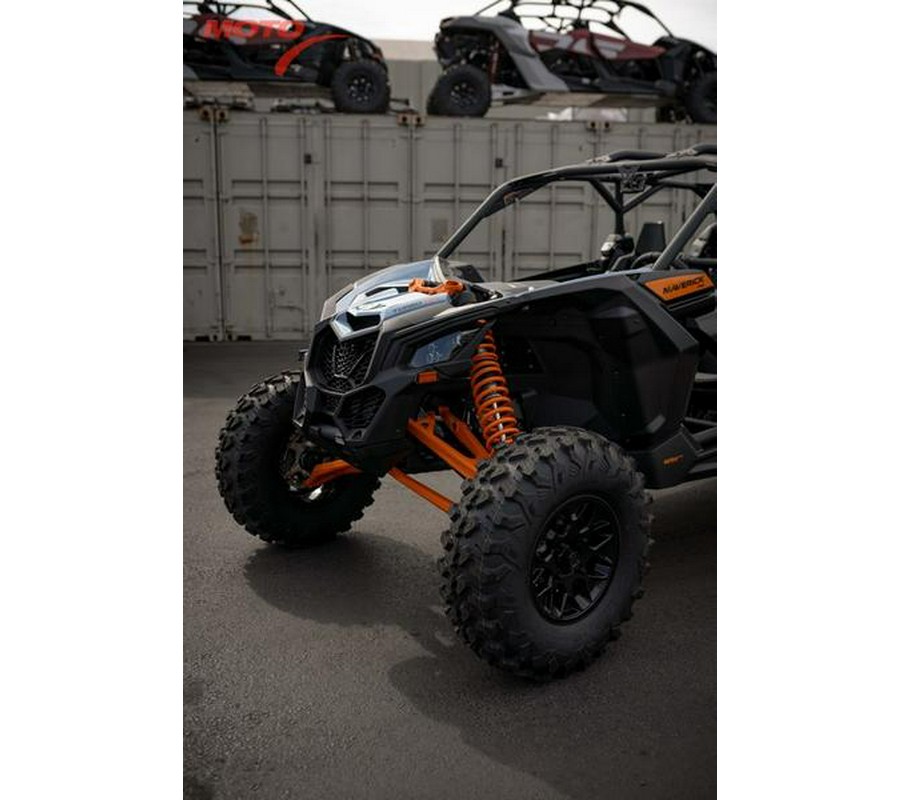 2026 Can-Am® Maverick X3 Max RS Turbo RR Scandi Blue & Orange Crush