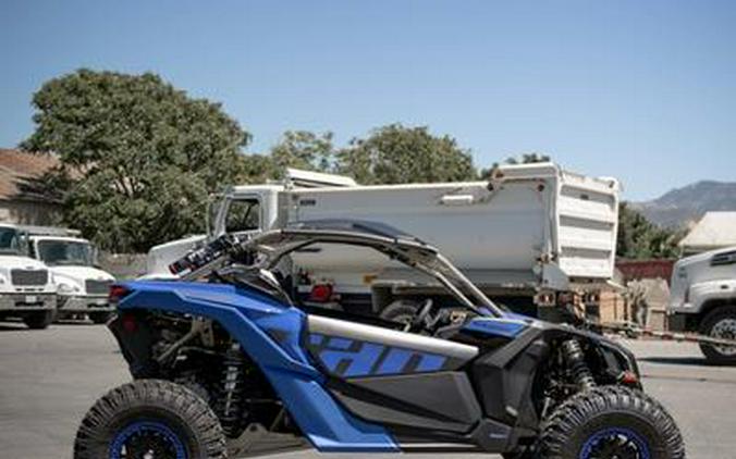 2024 Can-Am® Maverick X3 X rs Turbo RR with Smart-Shox Dazzling Blue & Carbon Black