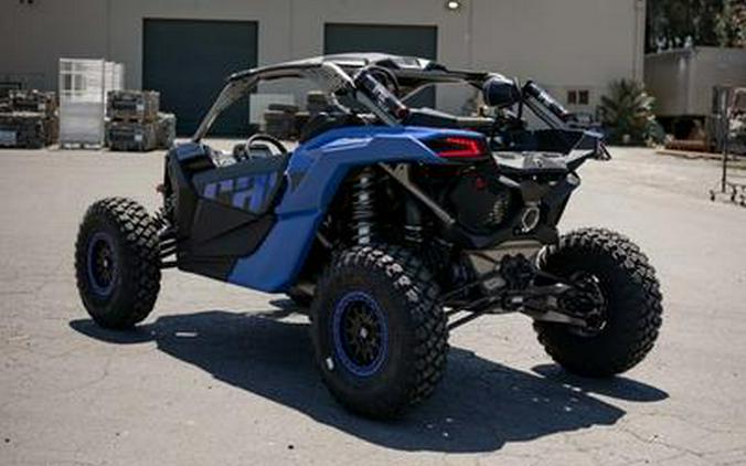 2024 Can-Am® Maverick X3 X rs Turbo RR with Smart-Shox Dazzling Blue & Carbon Black