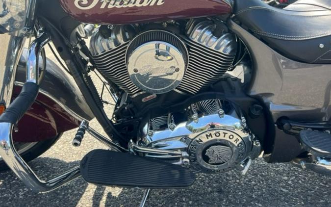 2019 Indian Motorcycle® Springfield® Steel Gray / Burgundy Metallic