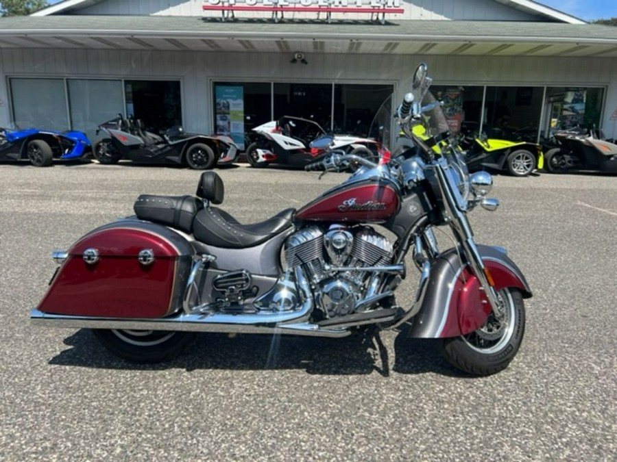 2019 Indian Motorcycle® Springfield® Steel Gray / Burgundy Metallic