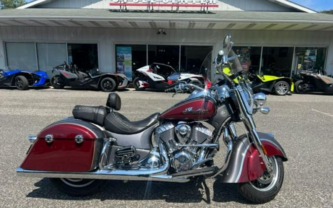 2019 Indian Motorcycle® Springfield® Steel Gray / Burgundy Metallic