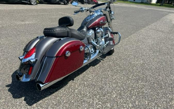 2019 Indian Motorcycle® Springfield® Steel Gray / Burgundy Metallic