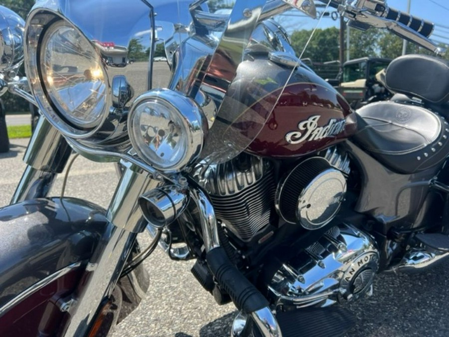 2019 Indian Motorcycle® Springfield® Steel Gray / Burgundy Metallic