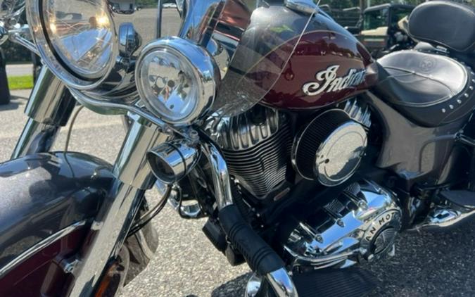 2019 Indian Motorcycle® Springfield® Steel Gray / Burgundy Metallic