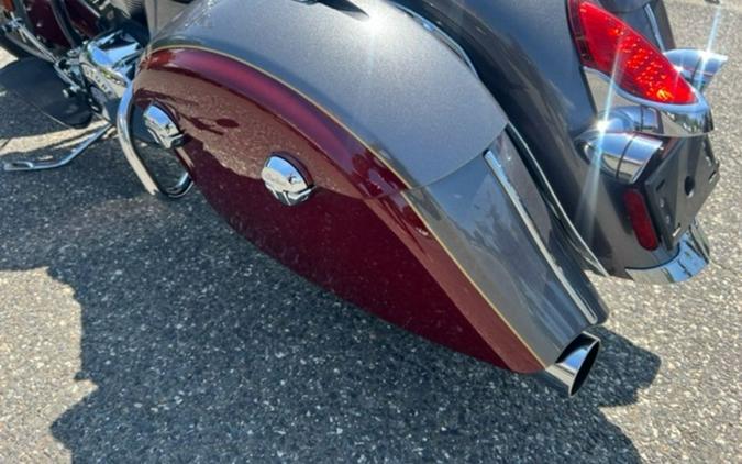 2019 Indian Motorcycle® Springfield® Steel Gray / Burgundy Metallic