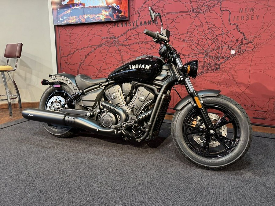 2025 Indian Motorcycle® Scout® Sixty Bobber Black Metallic