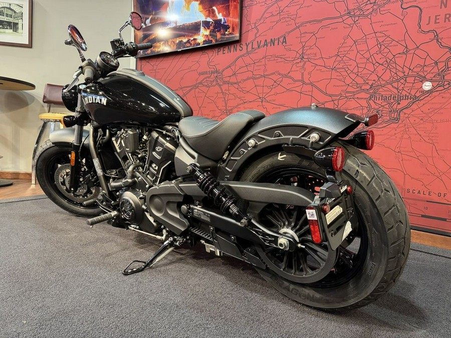 2025 Indian Motorcycle® Scout® Sixty Bobber Black Metallic