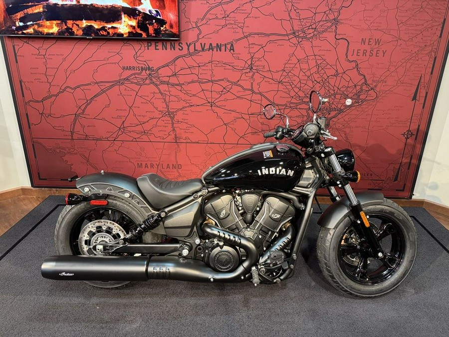 2025 Indian Motorcycle® Scout® Sixty Bobber Black Metallic
