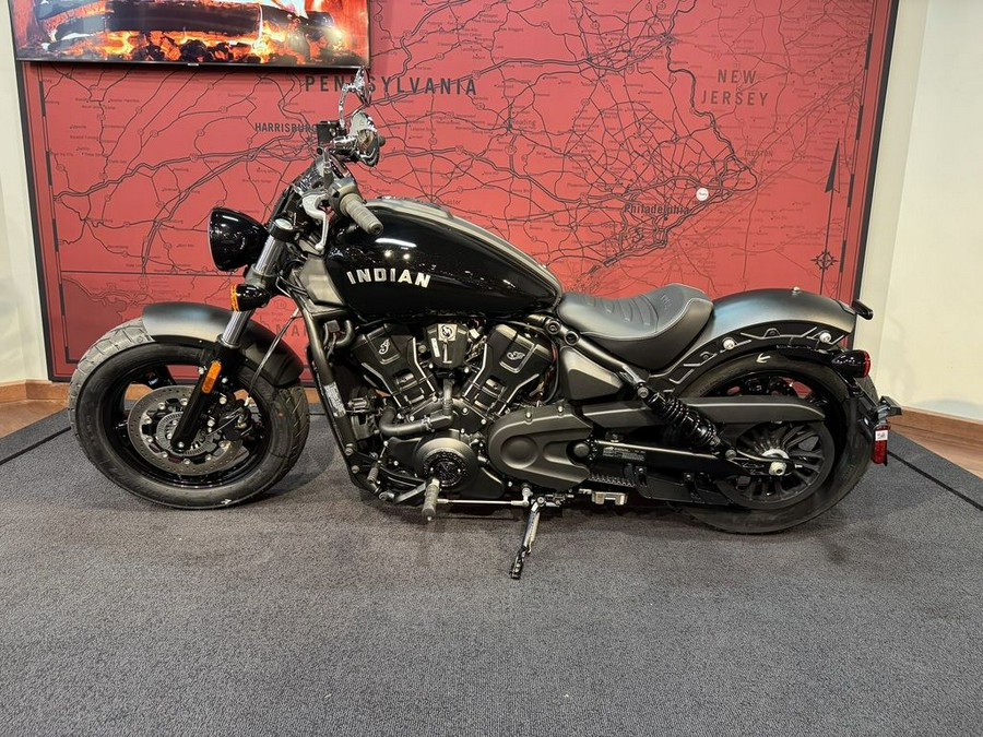 2025 Indian Motorcycle® Scout® Sixty Bobber Black Metallic