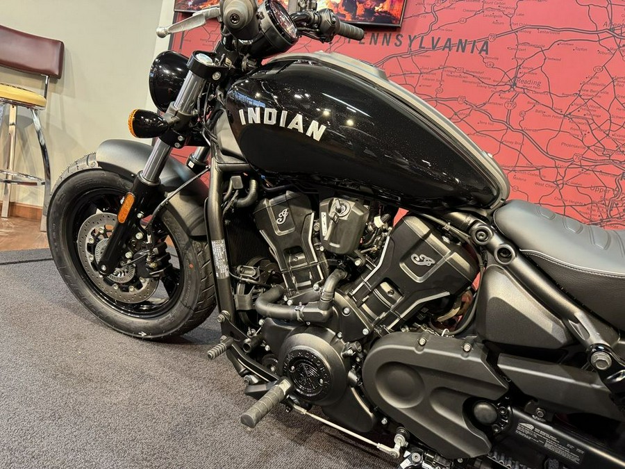 2025 Indian Motorcycle® Scout® Sixty Bobber Black Metallic