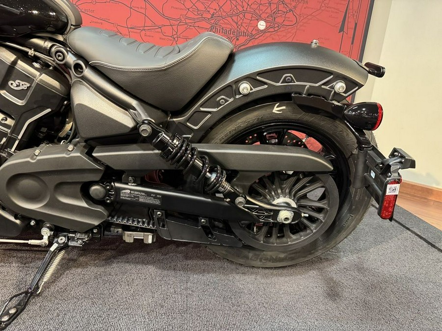 2025 Indian Motorcycle® Scout® Sixty Bobber Black Metallic