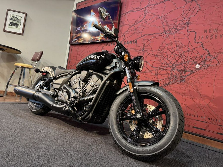 2025 Indian Motorcycle® Scout® Sixty Bobber Black Metallic