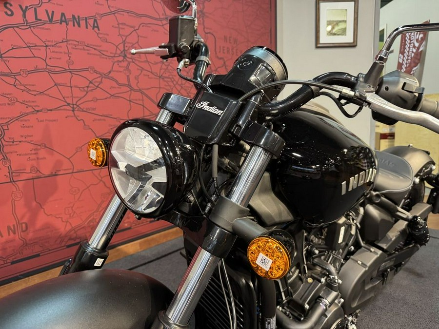 2025 Indian Motorcycle® Scout® Sixty Bobber Black Metallic