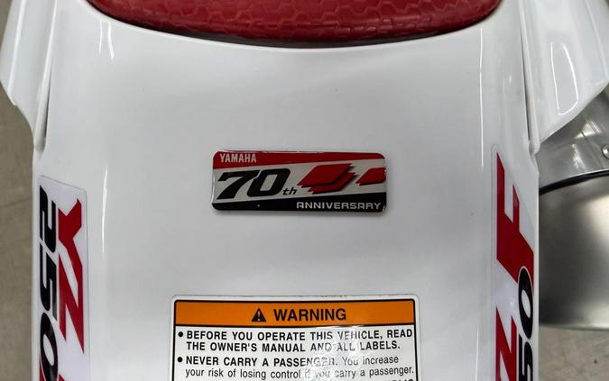 2026 Yamaha YZ250F 70th Anniversary Edition - RED/WHITE