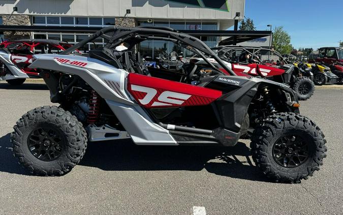 2024 Can-Am® Maverick X3 DS Turbo Fiery Red & Hyper Silver