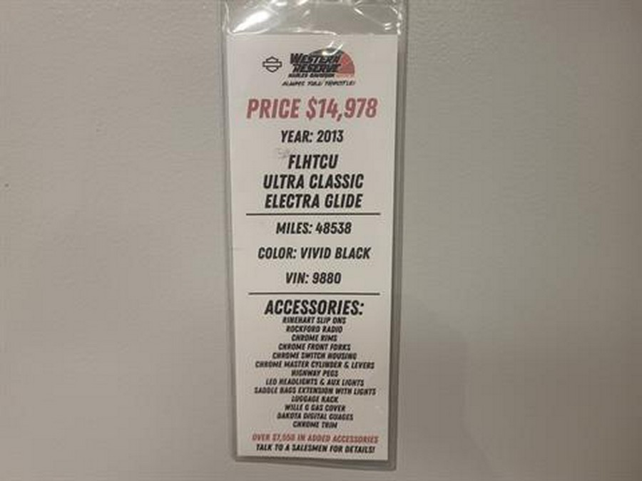 2013 Harley-Davidson Ultra Classic® Electra Glide®