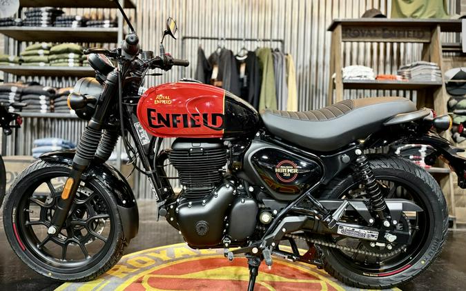 2024 Royal Enfield Hunter 350 Rebel Red