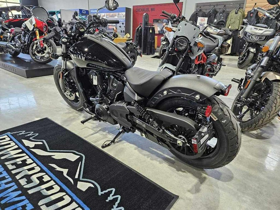 2025 Indian Scout Sixty Bobber Black Metallic