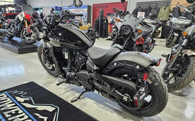 2025 Indian Scout Sixty Bobber Black Metallic