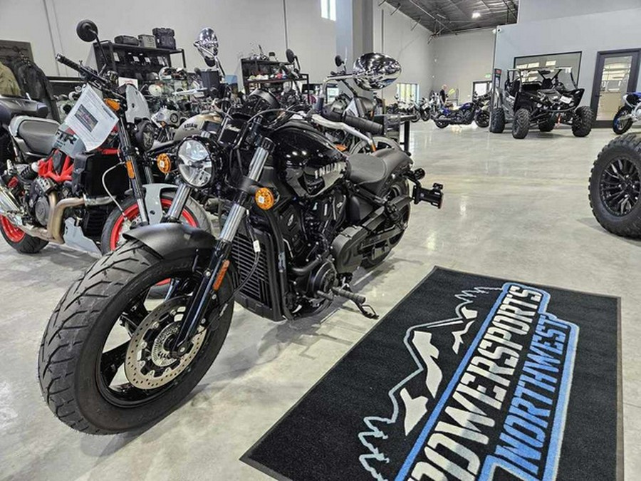 2025 Indian Scout Sixty Bobber Black Metallic