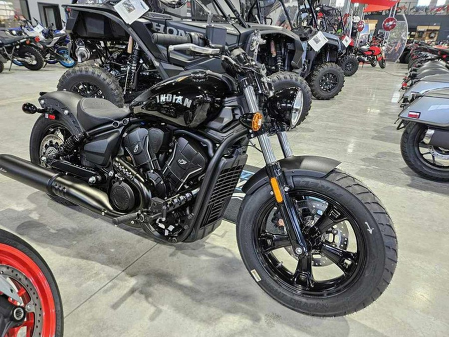 2025 Indian Scout Sixty Bobber Black Metallic