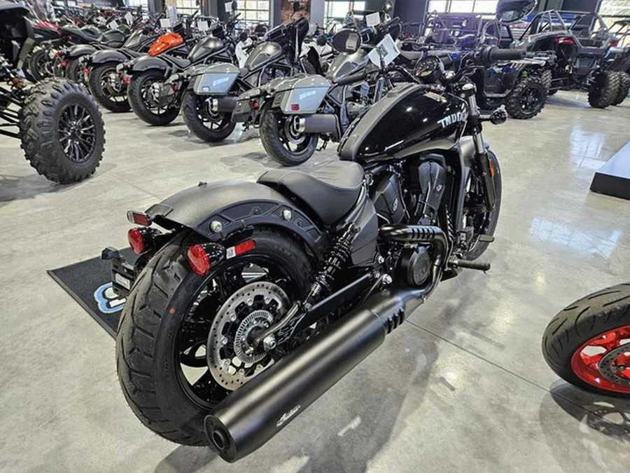 2025 Indian Scout Sixty Bobber Black Metallic