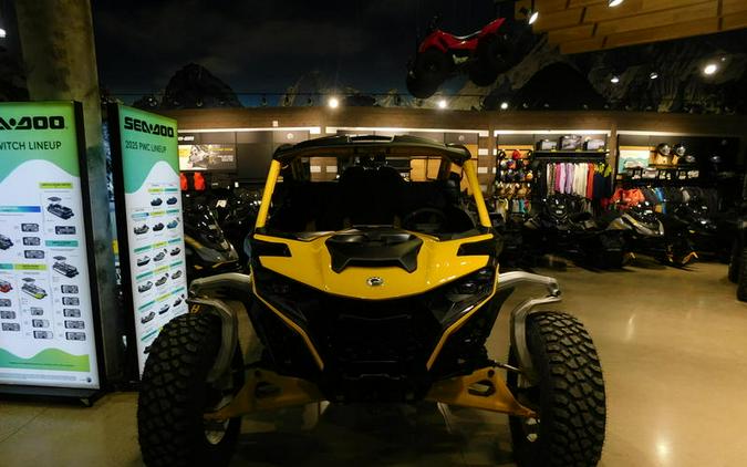 2024 Can-Am® Maverick R X RS Carbon Black & Neo Yellow